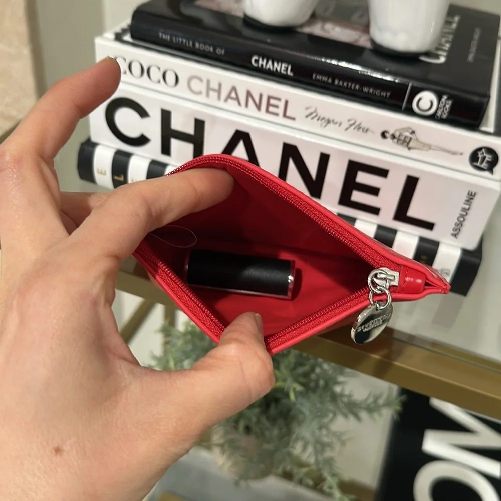 Givenchy make up bag and lipstick